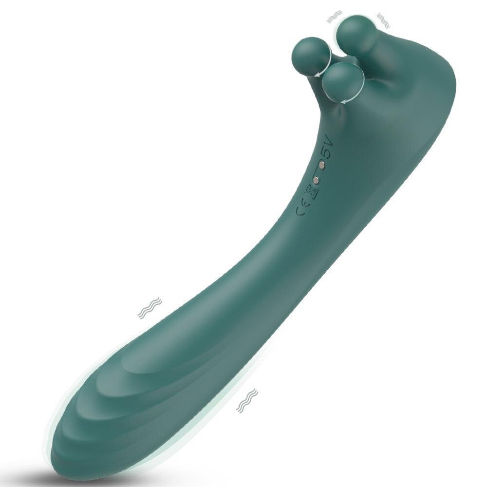 Claw Shape Kneading nipple G Spot vibrator สำหรับกันน้ำสำหรับผู้หญิง Tease AV Magic Wand breast clitoris นวด masturbator เซ็กซ์ทอย