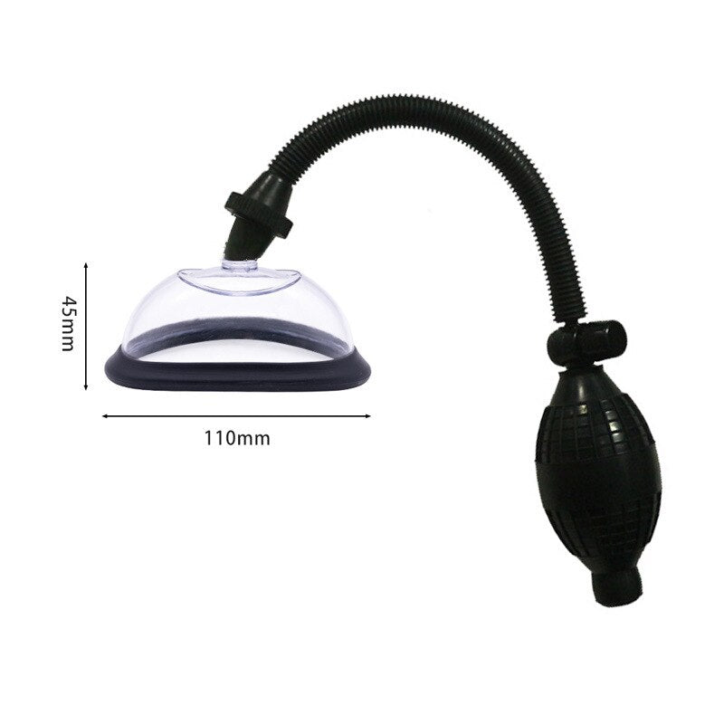 คู่มือหัวนมหน้าอกช่องคลอด Clitoris Sucker หีปั๊ม Clitoris Stimulator หญิง Masturbation เซ็กซ์ทอยสำหรับ18 +