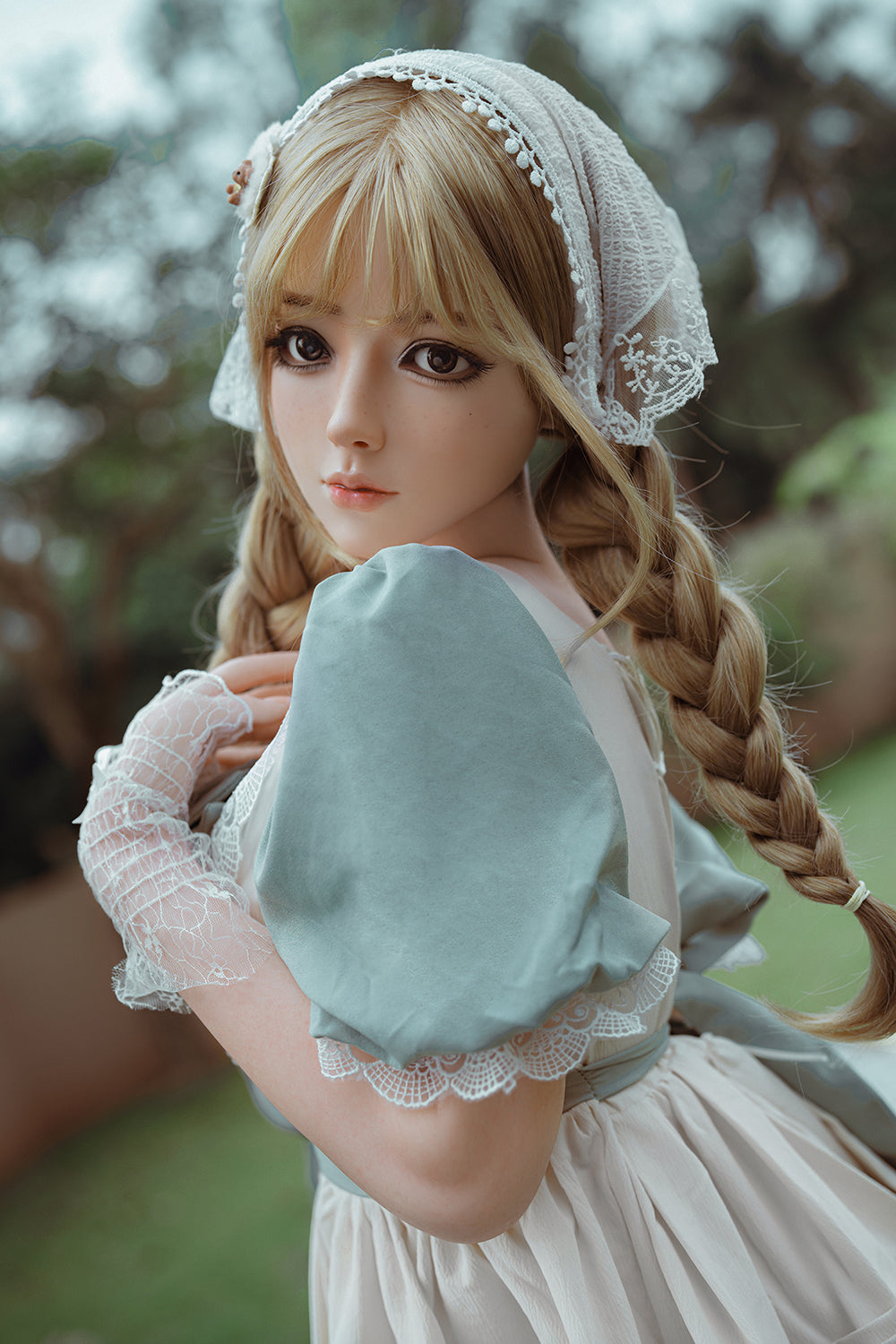 สต็อกสินค้าประเทศไทย/จังหวัดอ่างทอง - Kindra หุ่นจำลองซิลิโคนเต็มตัว Lovely Lolita สมจริงขั้นสุด สูง 164 ซม. NO.1044
