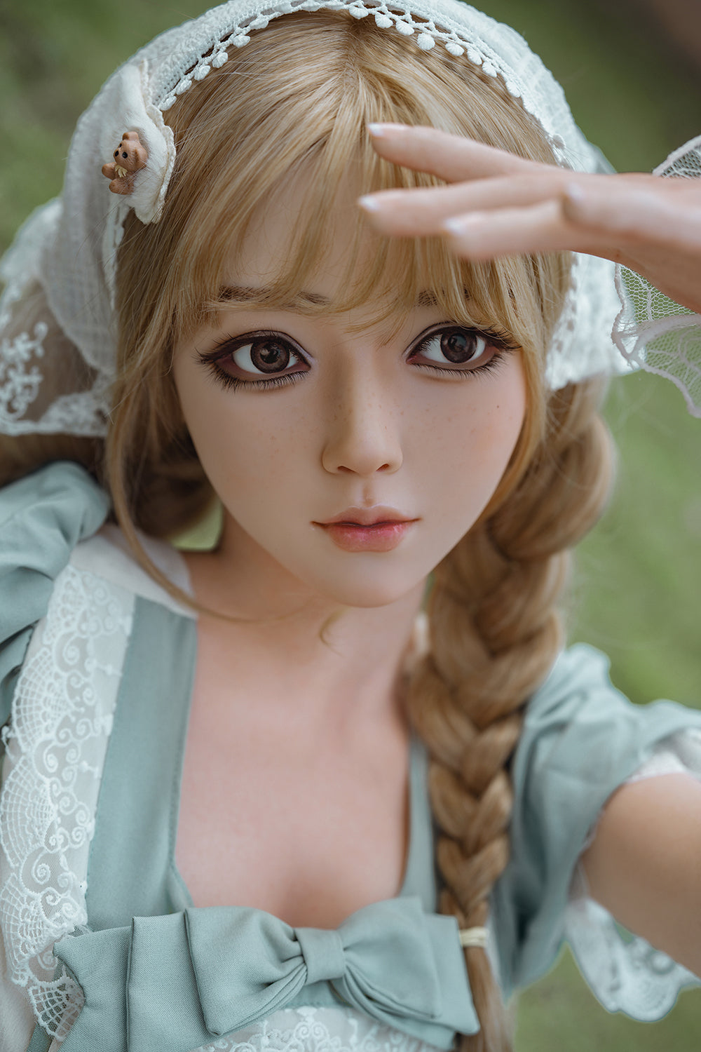 สต็อกสินค้าประเทศไทย/จังหวัดอ่างทอง - Kindra หุ่นจำลองซิลิโคนเต็มตัว Lovely Lolita สมจริงขั้นสุด สูง 164 ซม. NO.1044