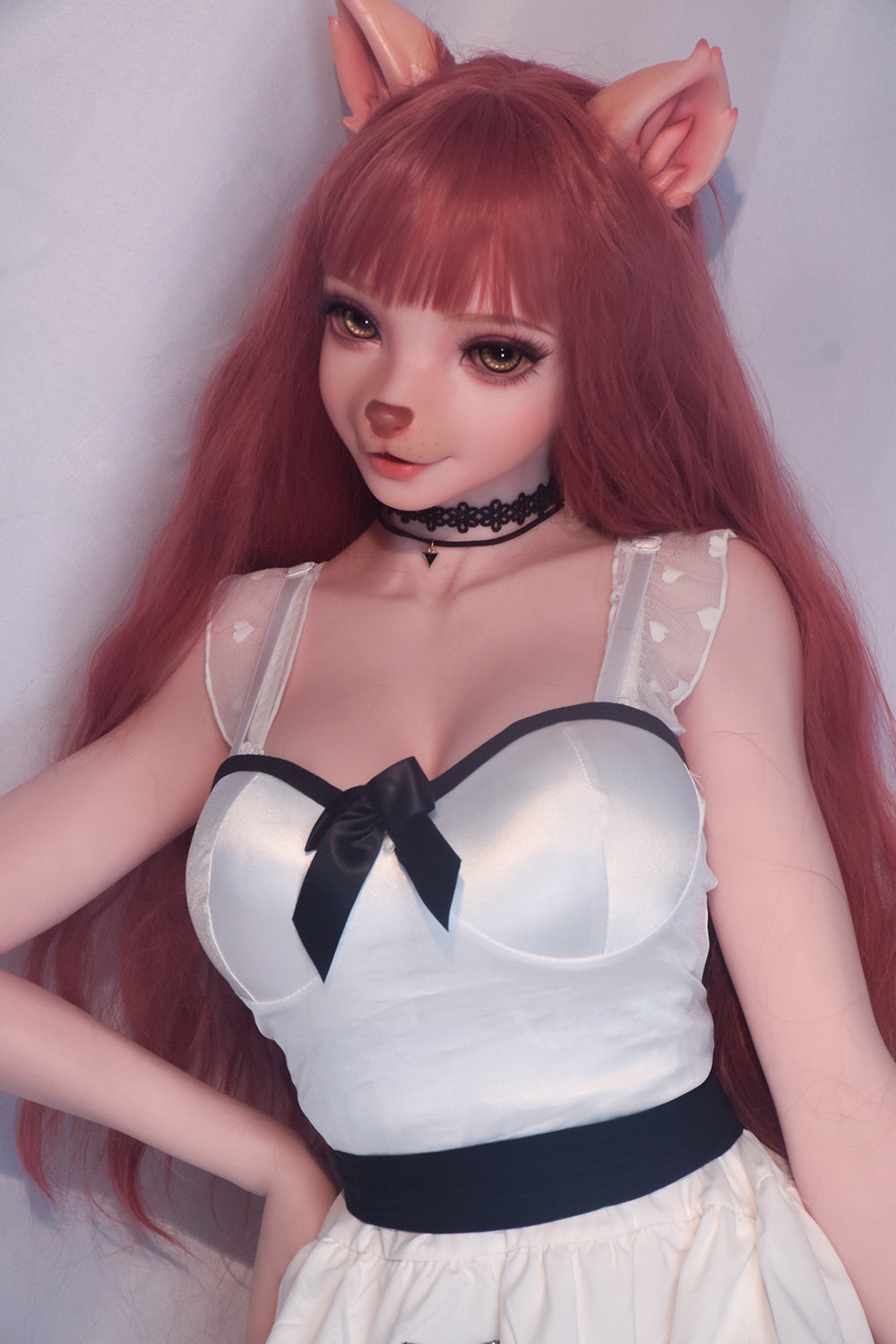 Neko ตุ๊กตายางแมวซิลิโคนทั้งตัวสำหรับผู้ใหญ่ขนาด 150 ซม. รุ่น Hentai หน้าอกเล็ก NO.1116