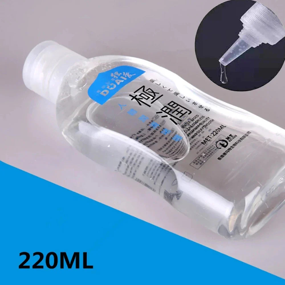 DUAI 220ML Anal Lubricant for sex water based lubricant Personal lubricant sexual massage oil sex lube . Adult Sex products