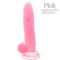 ข้าวโพดซิลิโคนจริง Dildo Anal ปลั๊กดูดถ้วยผัก Dildo เพศของเล่นสำหรับผู้หญิงช่องคลอดนวด G-Spot masturbator ดี