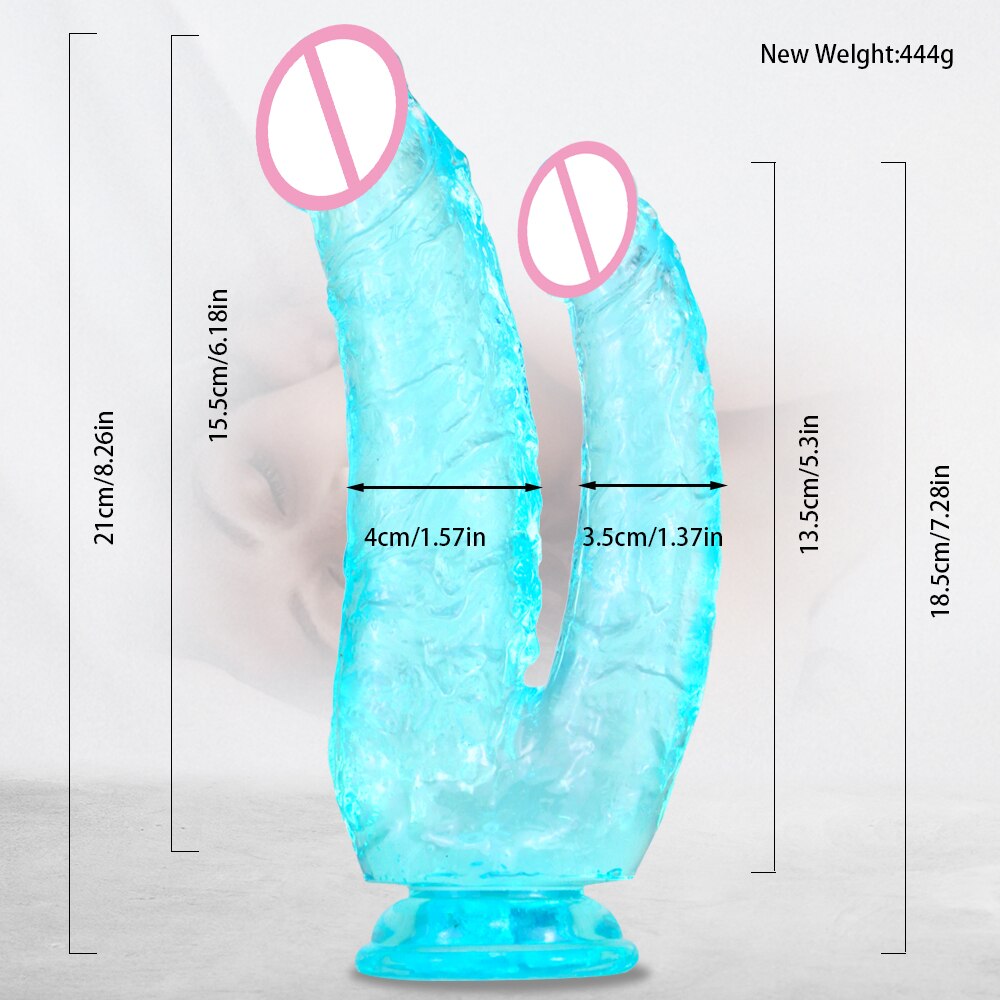 ดูดถ้วยคู่ Dildo Femme Sexshop Buttplug เลสเบี้ยน Jouet Sexuel สำหรับผู้ใหญ่ Sextoy อวัยวะเพศชายเกย์พระเจ้า Gode เร้าอารมณ์ Dick Anal Consolador