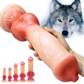 บิ๊กโบว์สุนัข Dildo Sex เครื่องมือสำหรับผู้หญิงปลอม Anal อวัยวะเพศชายช่องคลอดกระตุ้นสัตว์ Didlos Anus ของเล่นเร้าอารมณ์ผลิตภัณฑ์สำหรับผู้ใหญ่