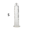 Erotic Soft Jelly Dildo Anal Butt Plug Realistic Penis Strong Suction Cup Dick Toy for Adult G-spot Orgasm Sex Toys for Woman