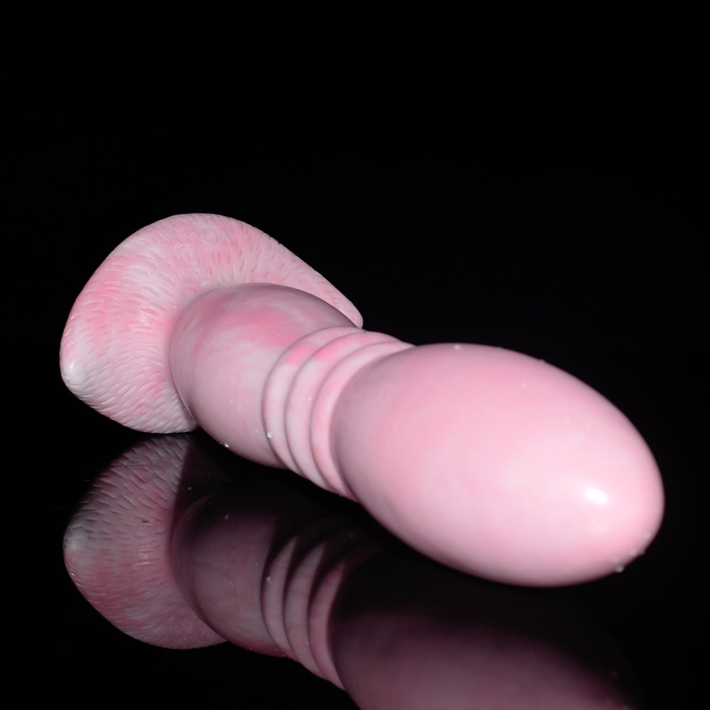 FAAK Large Pink Butt Plug with Sucker Silicone Bullet Anal Sex Toys for Woman Man Anus Massage Beads Dildos Vagina Stimulate