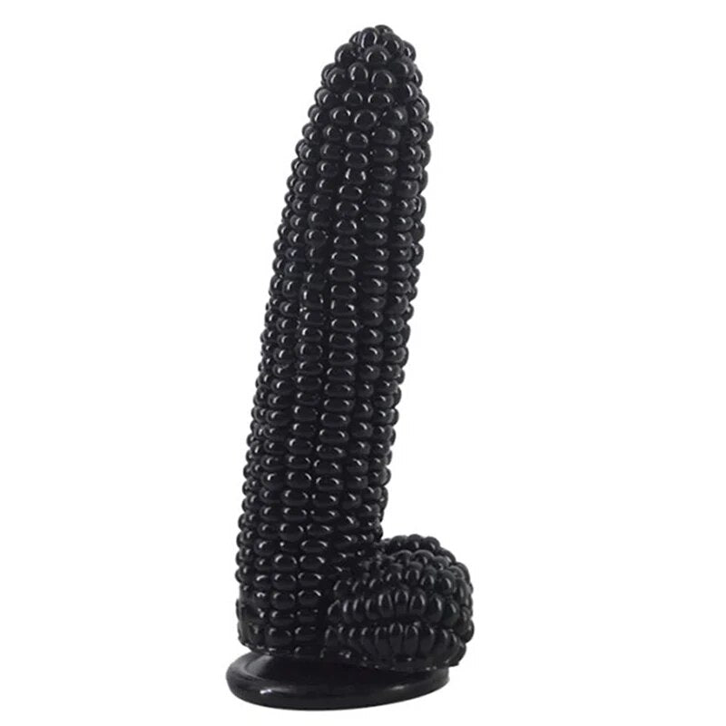 Corn Anal Plug With Suction Cup Vegetables Dildo Sex Toys For Women Vagina G-Spot Massage Masturbator Adult Game Goods