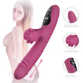 Female vibrator. Tongue wheel licking and pressing. high-frequency telescopic. intelligent touch control. intelligent heating.