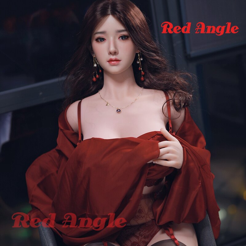 สีแดงมุมซิลิโคนเพศตุ๊กตาเซ็กซี่อวบหน้าอกขนาดใหญ่ตูด Full-Grown Body ร้อนความงามหีช่องคลอด Anus เหมือนจริง love ของเล่นสำหรับ Man