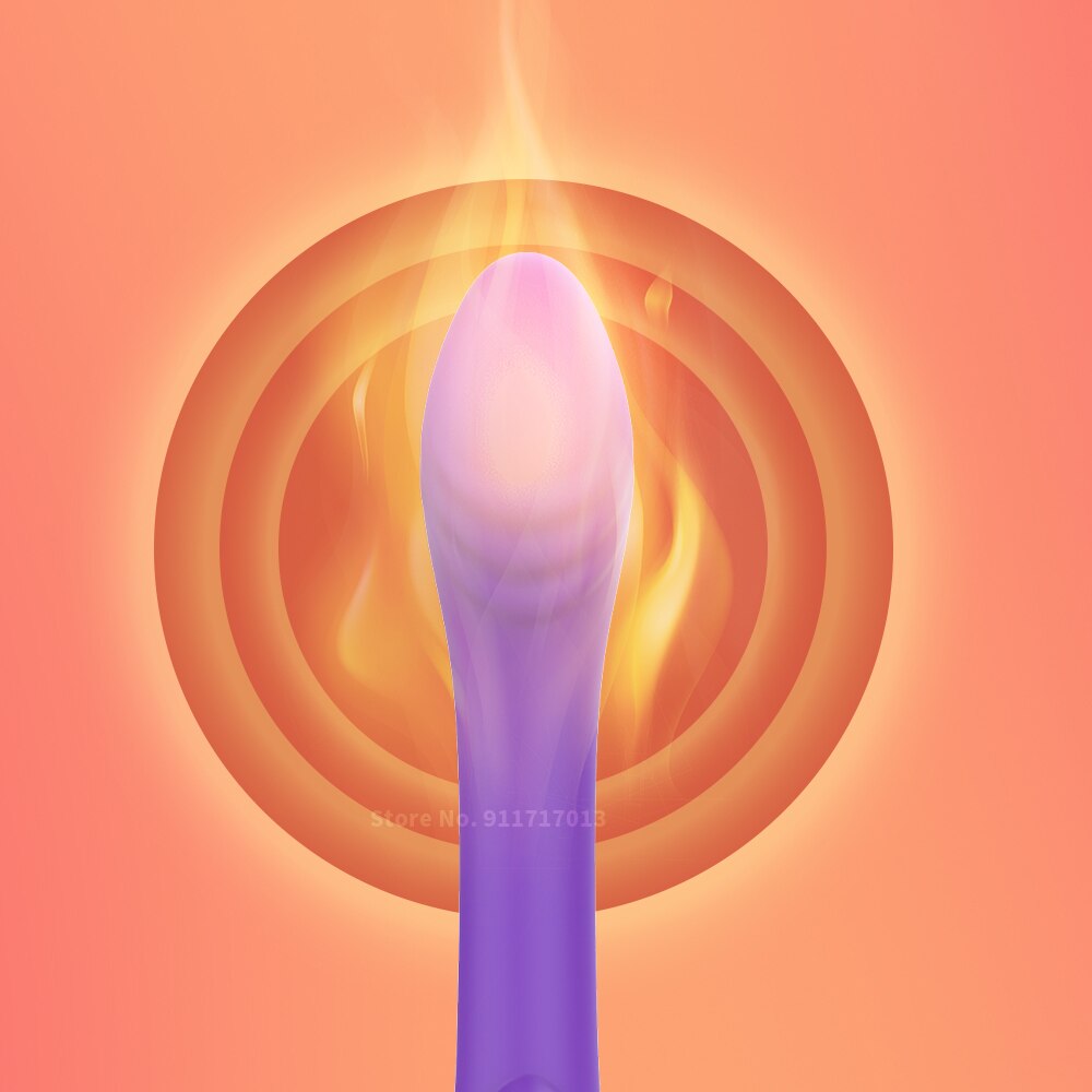 ที่มีประสิทธิภาพ G Spot ช่องคลอด Massager Vibrator สำหรับผู้หญิง Clitoris กระตุ้น Magic Wand ของเล่นผู้ใหญ่18หญิง Masturbator Sex Machine