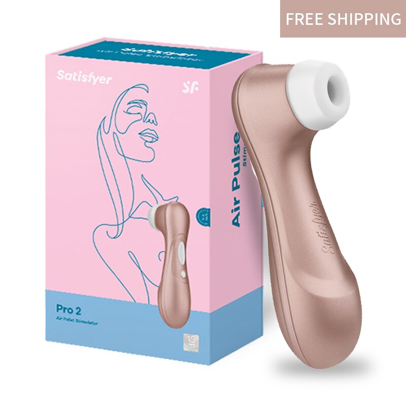 Satisfyer Pro 2 เครื่องดูดกระตุ้นจีสปอตและคลิตอริสแบบสั่นสะเทือนของเยอรมัน ของเล่นทางเพศสำหรับผู้ใหญ่หญิงสำหรับหัวนม
