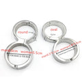 Heavy Stainless Steel Handcuffs Ankle Cuff Bondage BDSM Fetish Adult Sex Toys for Woman Screw Sex Toy Bundle Sex Shop China 18+