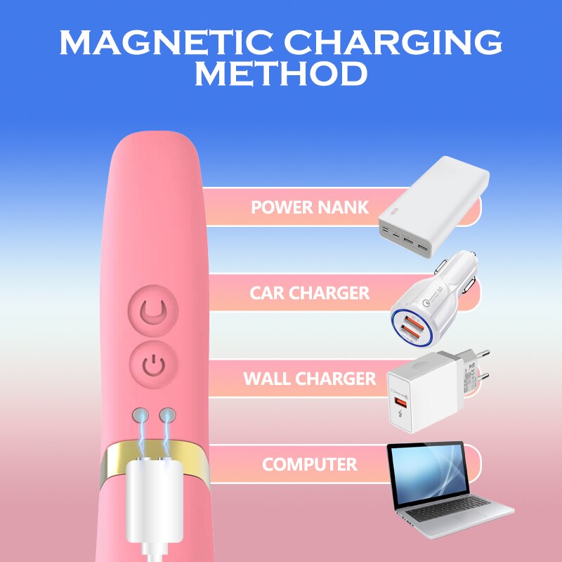 3สีประแจ Vibrators หัวนมผู้หญิง Clitoris กระตุ้นการสั่นสะเทือนความถี่10นวดหญิง Masturbator