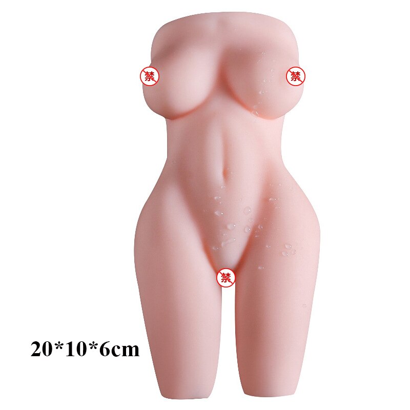ที่สมจริงครึ่ง Body Sex Masturbation แบบพกพาช่องคลอดหีสำหรับชายใหญ่ผู้ใหญ่ของเล่นอุปกรณ์เสริมเพศสัมพันธ์18 +