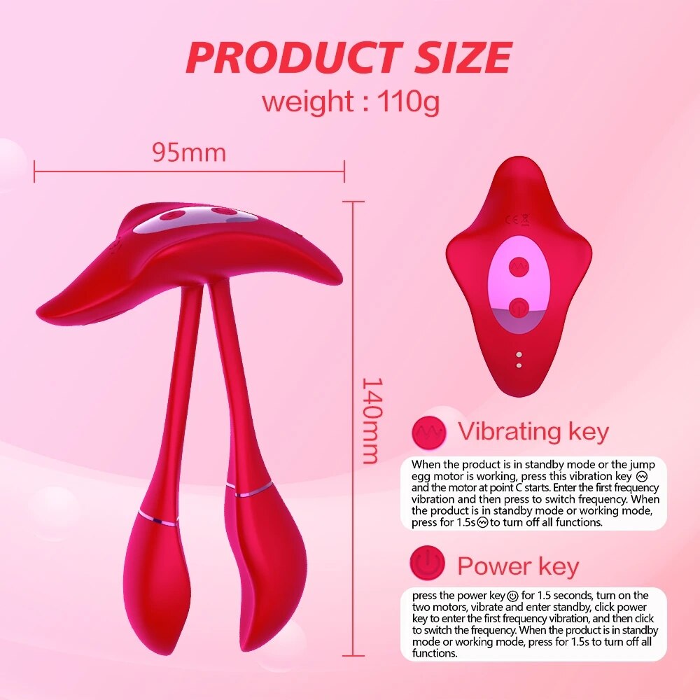 รีโมทแอป Control G Spot Vibrator สำหรับผู้หญิง Clitoris สั่นสะเทือนนวดผู้หญิง Masturbator