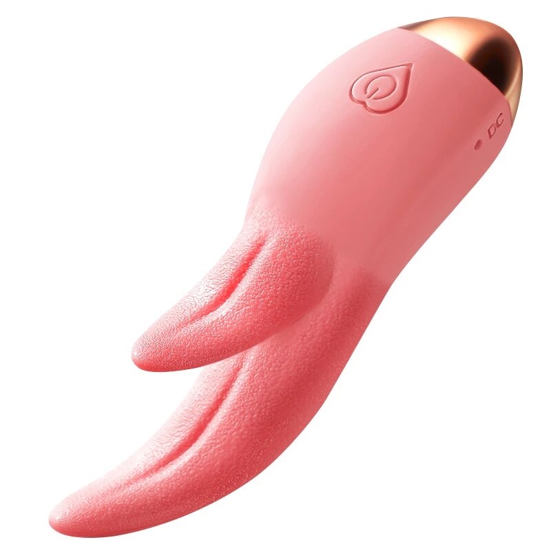 คู่ลิ้นเลียเครื่องอุ่นผู้หญิง G Spot Clitoris ช่องคลอด Anal หัวนมกระตุ้นเซ็กซ์ทอยหญิง Masturbator