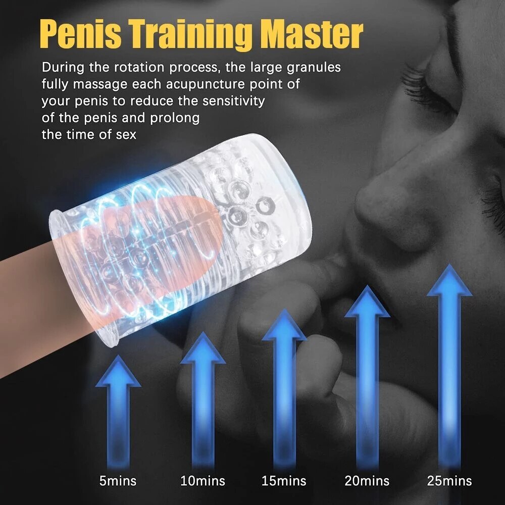 อัตโนมัติ Thrusting Telescopic Masturbators สำหรับผู้ชาย Penis กระตุ้นอมควย Soft ช่องคลอดถ้วยหีเซ็กซ์ทอยสำหรับชาย