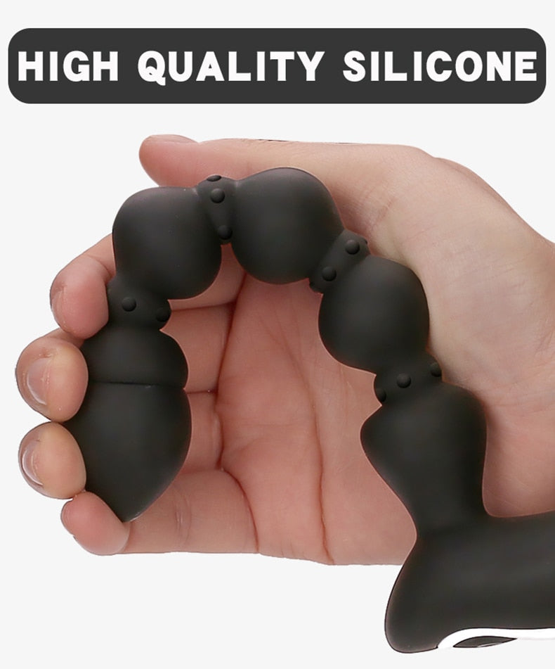 BODYPRO Male Prostate Massage Vibrator Penis  Vibrator Ring  Anal Plug Stimulator Butt Plug Delay Ejaculation Ring Toy for Men