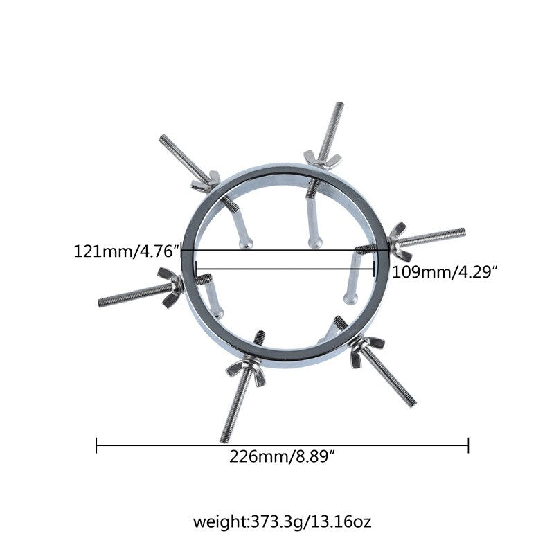 New Vaginal Speculum/Metal Anal Dilator Vaginal Dilator Clip Adjustable Size Anal Plug Adult Sex Toys Female Male Couples