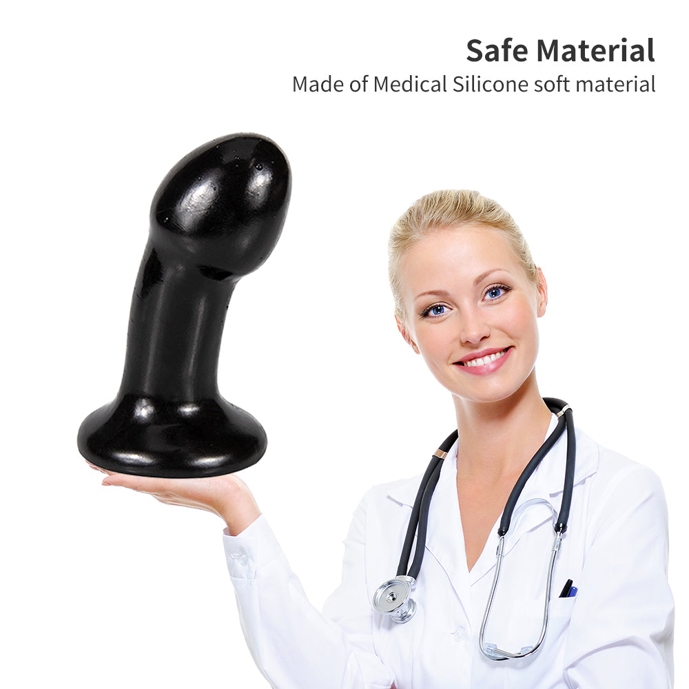 Butt Plug with Strong Sucker Soft Dildo Adult Products Butt Plug Prostate Stimulator Female Masturbation Tool Sex Toy for Couple