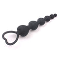 Heart Beads Soft Anal Plug Anus Toys Big  Balls Silicone G-Spot Stimulating Butt Plugs Adult Sex  Couple Sexy