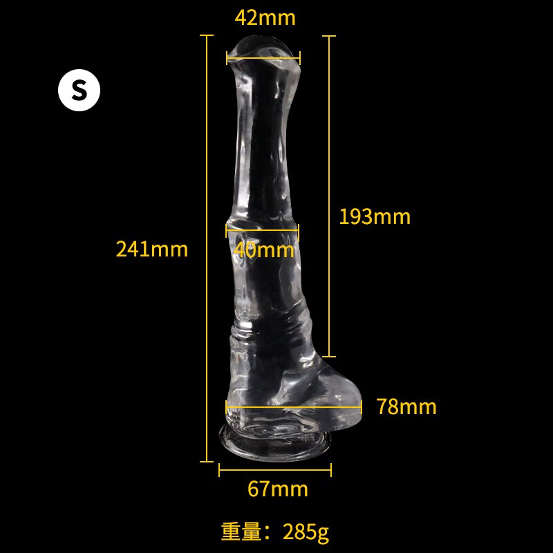 Horse Whip Anal Plug/Dilator /Sex Toys for Men Women Prostate Massager G-spot Stimulation Butt Dildo Masturbator Adult Toy