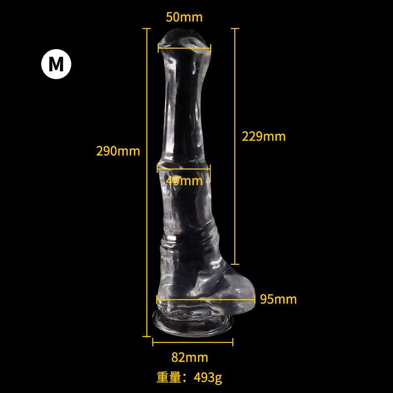 Horse Whip Anal Plug/Dilator /Sex Toys for Men Women Prostate Massager G-spot Stimulation Butt Dildo Masturbator Adult Toy
