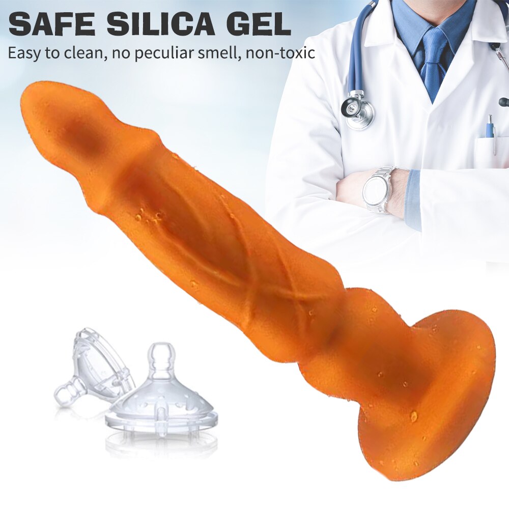 Huge Butt Plug Sex Shop Soft Material Anal Plug with Powerful Sucker Adult Product Female Masturbator Erotic Sex Toys for Couple