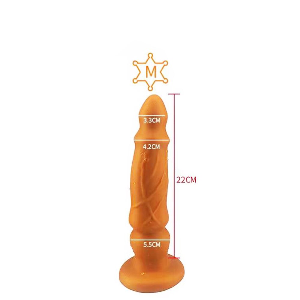 Huge Butt Plug Sex Shop Soft Material Anal Plug with Powerful Sucker Adult Product Female Masturbator Erotic Sex Toys for Couple