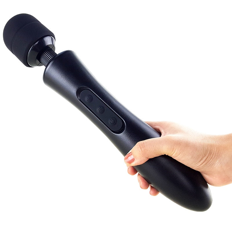 Huge Magic Wand Vibrators for Women. USB Charge Big AV Stick Female G Spot Massager Clitoris Stimulator Adult Sex Toys for Woman