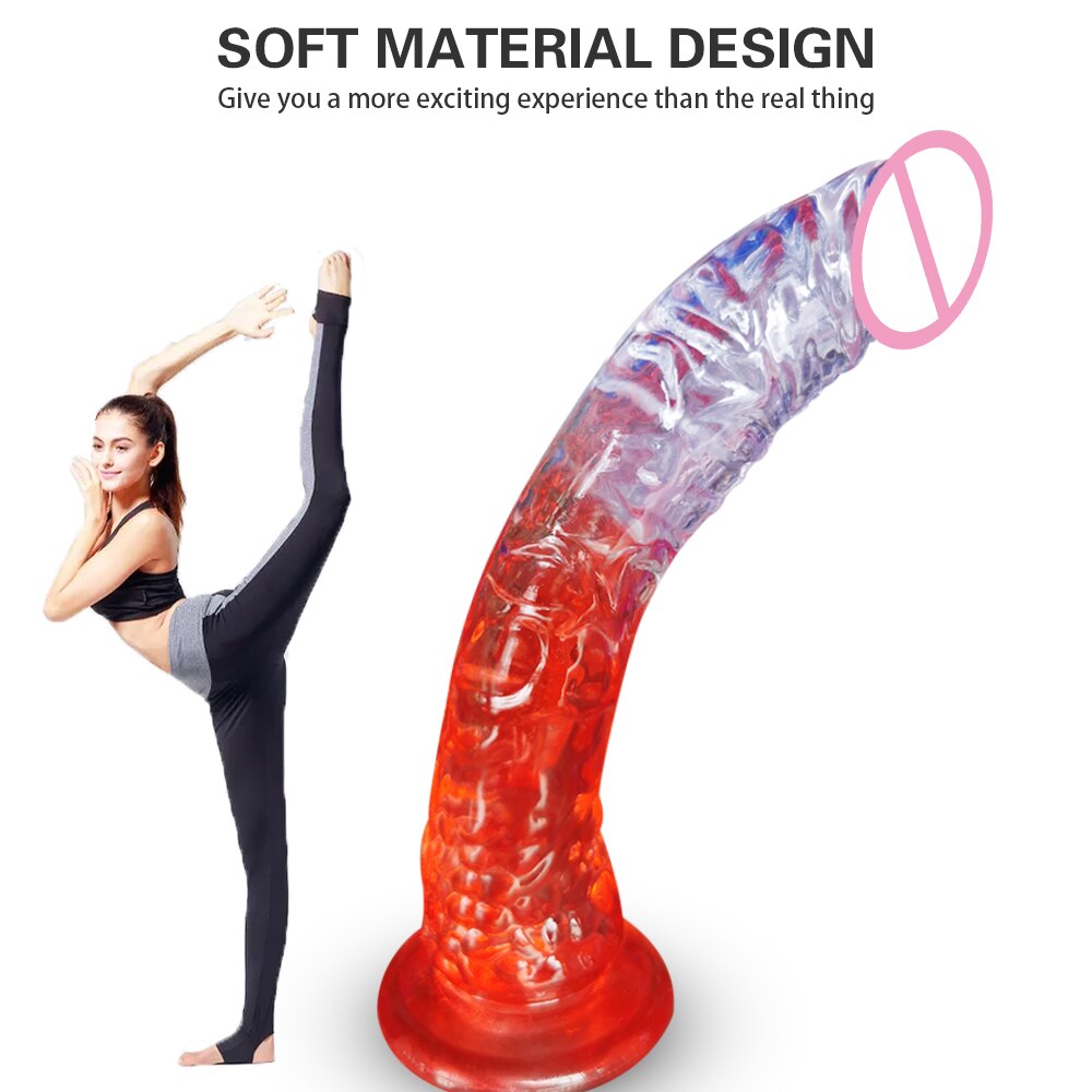 ดูดแรงสูงถ้วย Jelly Big จริง Dildo ขนาดใหญ่ Penis Dick Anal หญิงเซ็กซี่ผลิตภัณฑ์เซ็กซ์ทอยสำหรับผู้หญิงผู้ใหญ่18ผู้ชาย Sexyshop