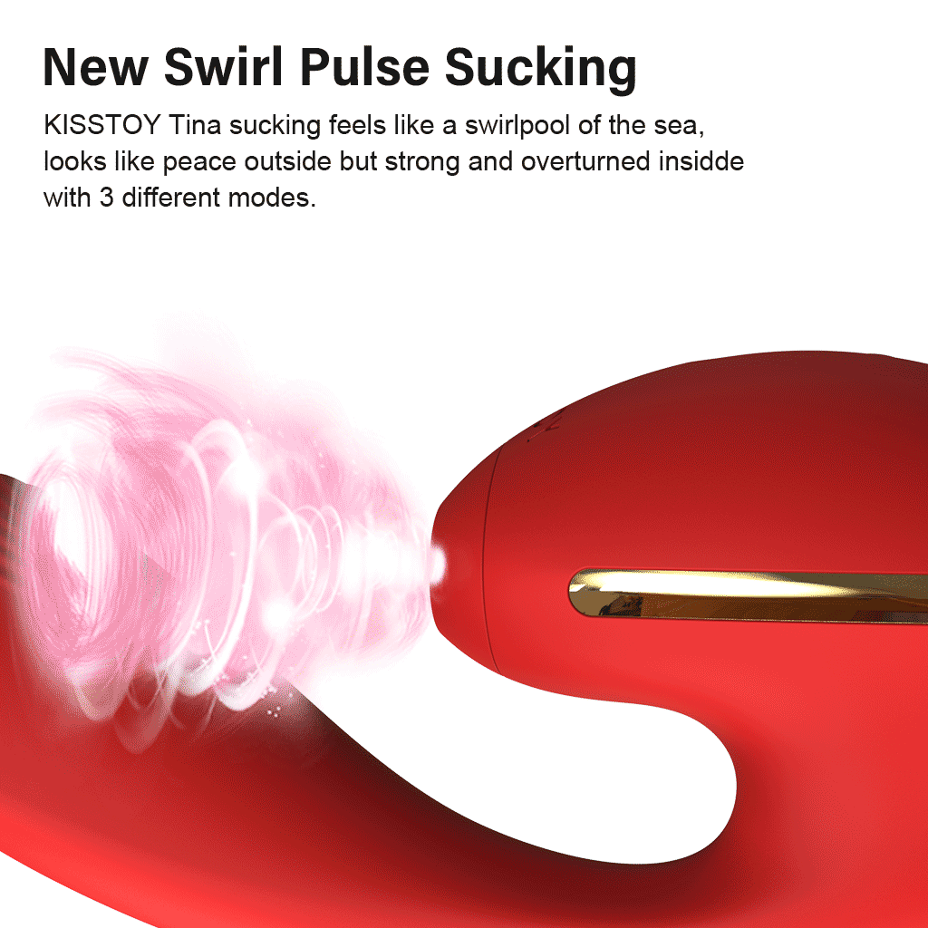 KISTOY Tina สวมใส่ Sucking Vibrator ความร้อน G จุดกระตุ้นที่มีประสิทธิภาพ Clitoris Sucker เซ็กซ์ทอยสำหรับสตรี