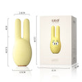 Rabbit Vibrator G-Spot Massager ของเล่นนวดหัวนมผู้หญิง แคลมป์กระตุ้นคลิทอริสช่องคลอด อุปกรณ์สำเร็จความใคร่หญิง