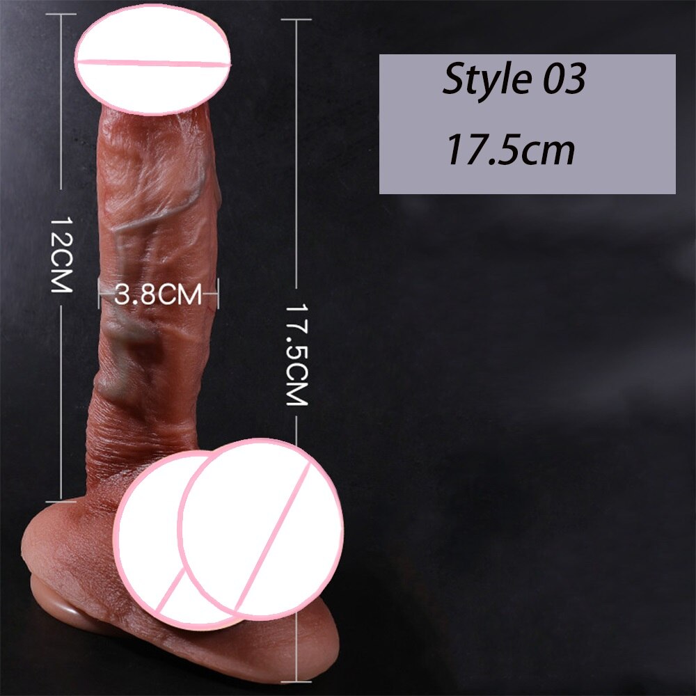 สมจริง Penis ขนาดใหญ่ Dildos พร้อมถ้วยดูดสำหรับผู้หญิงเลสเบี้ยนของเล่น Big ปลอม Dick ซิลิโคนสำเร็จความใคร่ผู้ใหญ่เพศผลิตภัณฑ์