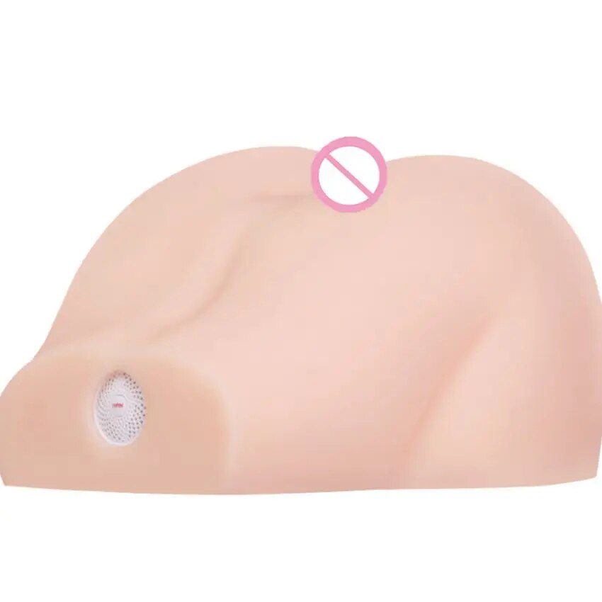 Leten AV Star Soft ที่สวยงาม บั้นท้ายใหญ่ Dual Hole ซิลิโคน Anal Vagina Vibrating ช่องคลอดก้น Inverted ของเล่นหีสำหรับผู้ชาย