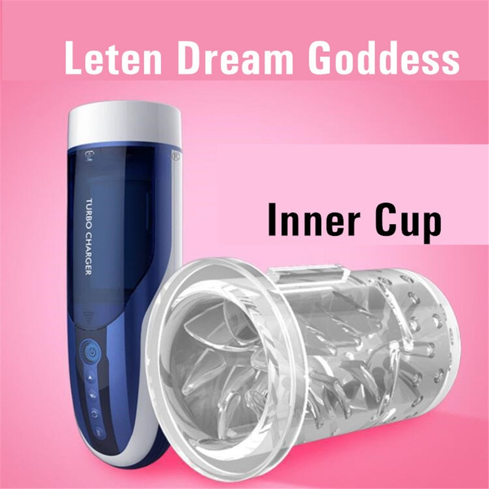 Leten Adult Male Penis Masturbator Aircraft Cup Accessories Realistic Vaginal Anus Masturbation Cup Erotic Oral Sex Toys for Men