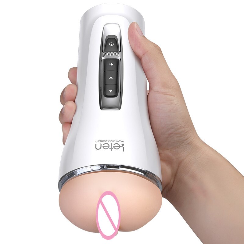 Leten Clamp Sucking Vibrating Male Masturbator Cup Realistic Vagina Real Pussy Sexual Moaning Sex Machine Sex Shop for Man
