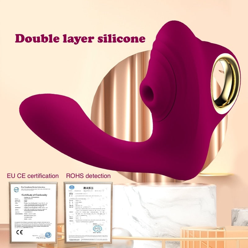 เครื่องกระตุ้นไฟฟ้าแบบดูด Leten Heating Vibration สำหรับกระตุ้นคลิตอริส อุปกรณ์สำเร็จความใคร่หญิง ของเล่นดูดสำหรับนวดทางเพศสำหรับผู้ใหญ่