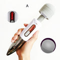 Leten Lightning เครื่องสั่นหัวใหญ่สำหรับช่วยตัวเองของผู้หญิง อุปกรณ์นวด AV Magic Wand กระตุ้นหัวนมและจุดซ่อนเร้น ของเล่นทางเพศสำหรับผู้หญิง