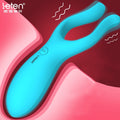 เครื่องสั่นมัลติฟังก์ชันจาก Leten ที่หนีบหัวนม อุปกรณ์นวดคลิตอริส ปลั๊กทวาร ของเล่นทางเพศสำหรับผู้หญิง ผลิตภัณฑ์ทางเพศ