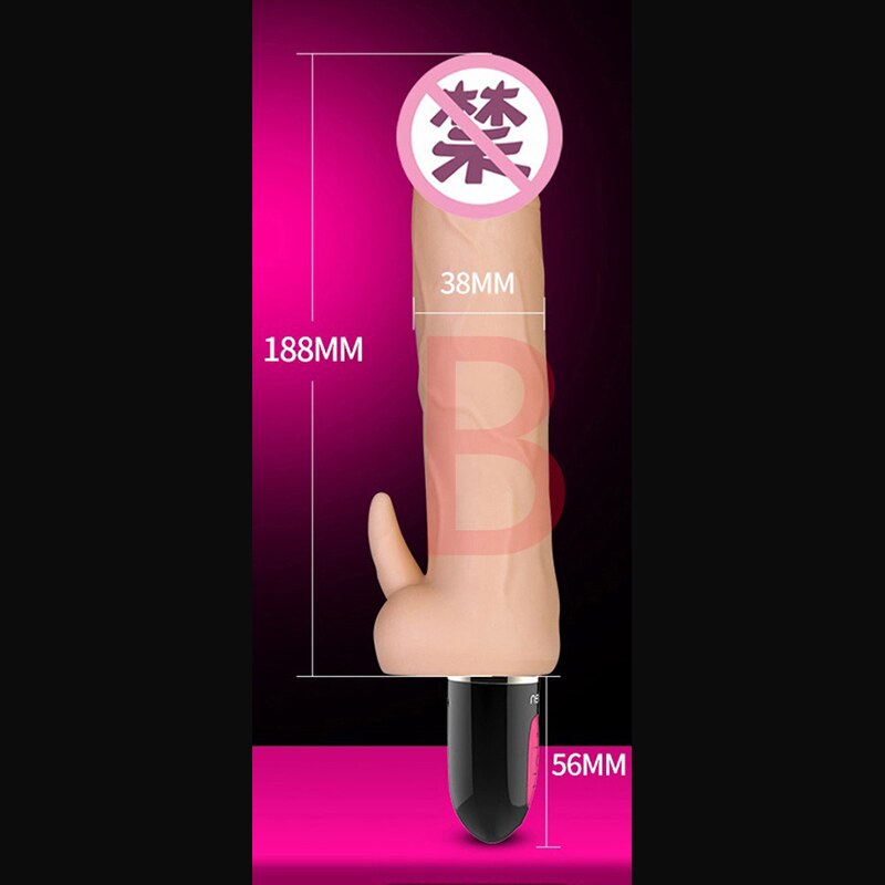 Leten Super Soft Huge Dildo Realista for Lesbian Deep Waterproof  G Spot Clitoris Stimulator Dildo Vibrator Sex Toys for Women