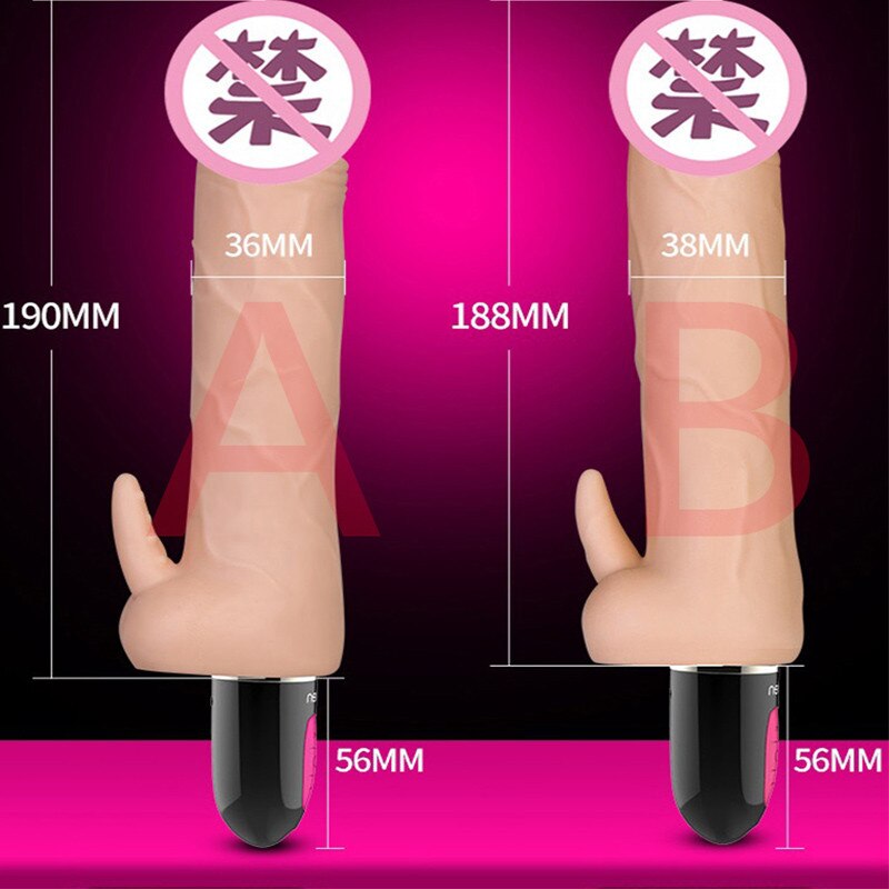 Leten Super Soft Huge Dildo Realista for Lesbian Deep Waterproof  G Spot Clitoris Stimulator Dildo Vibrator Sex Toys for Women