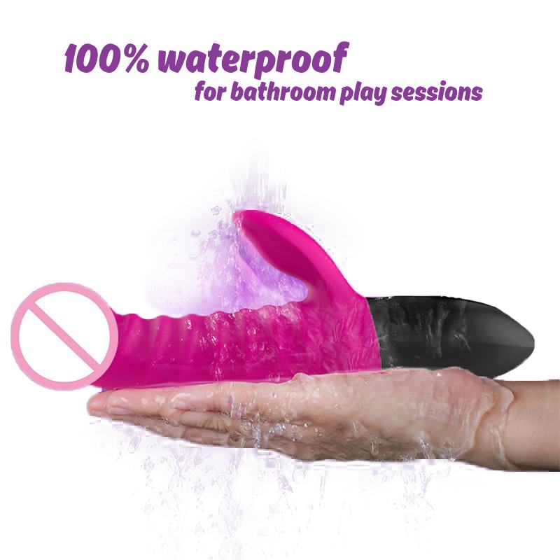 Leten Thrusting Vibrator Heating Electromagnetic Pulse Sex Toys for Woman