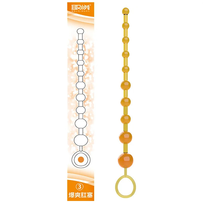 Liquid Silicone Beads Anal Expansion Backyard Speculum Pulls Ass Massage Anus G-spot Erotic Expander Unisex Flirt Training Game