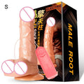 Realistic Female Vibrator Dildo Huge Remote Control Penis with Suction Cup G-Spot Masturbation Sex Toys for Women