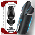 อมควยชาย Masturbator สำหรับผู้ชายอวัยวะเพศชาย Delay Trainer ไฟฟ้า Pulse Vibrator อัตโนมัติ Oral Climax Glans นวดหีของเล่น