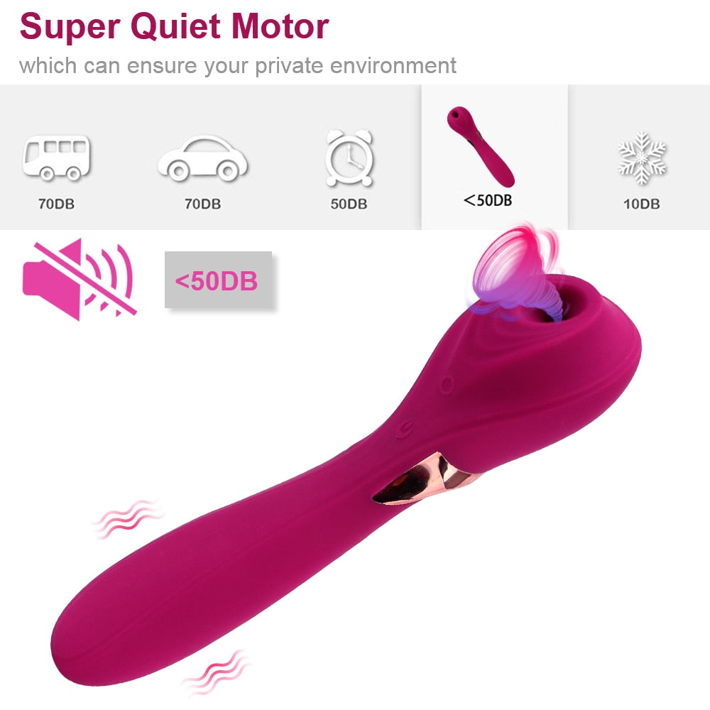 Masturbator Nipple Massage Clitoris Stimulator Blowjob Oral Vagina Sucking Vibrator Clit Sucker Sex Toys for Adult Women