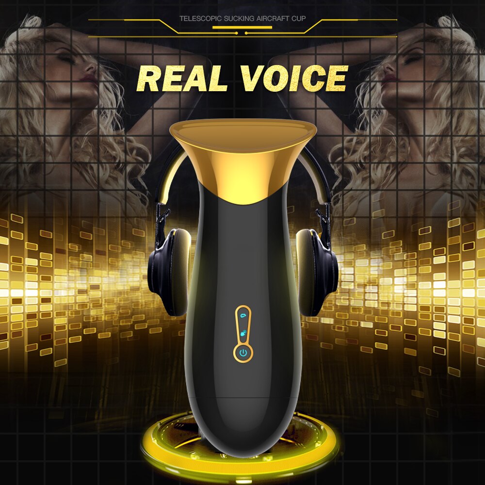 Automatic Suction Male Masturbator One-Click Orgasm Suction 7-Mode Vibration 3D Realistic Vagina Pussy Oral Sex Toy for Men