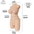 ชาย Masturbator หญิงลำตัว Sex ตุ๊กตา Masturbation ช่องคลอดที่สมจริง Anal โครงกระดูกโลหะ TPE ความเป็นส่วนตัวบรรจุของเล่นสำหรับผู้ใหญ่